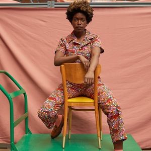 Big Bud Press jumpsuit in meadow print